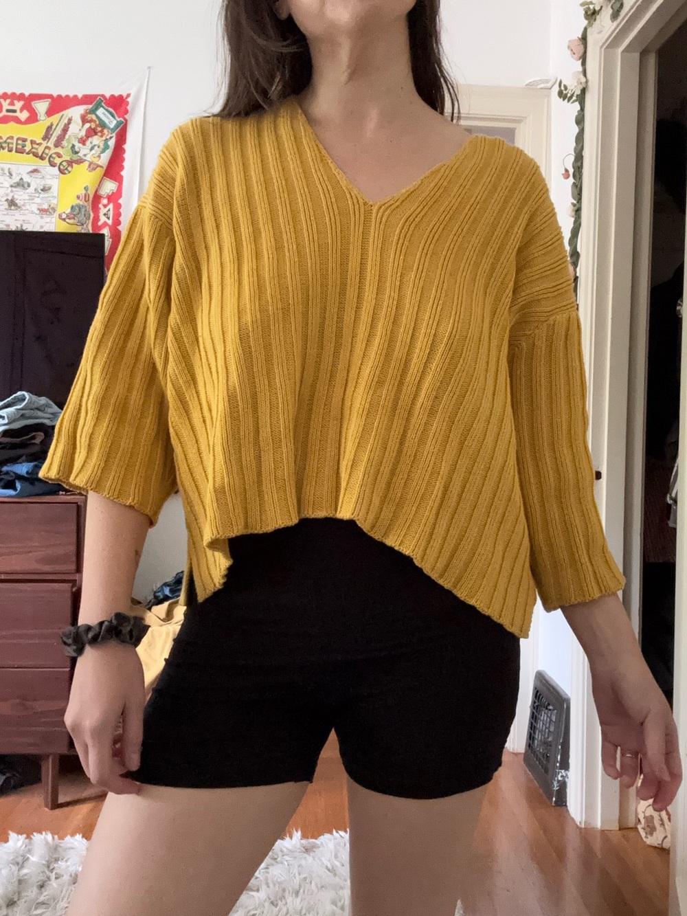 Jaggery London Dulce ribbed top size 2